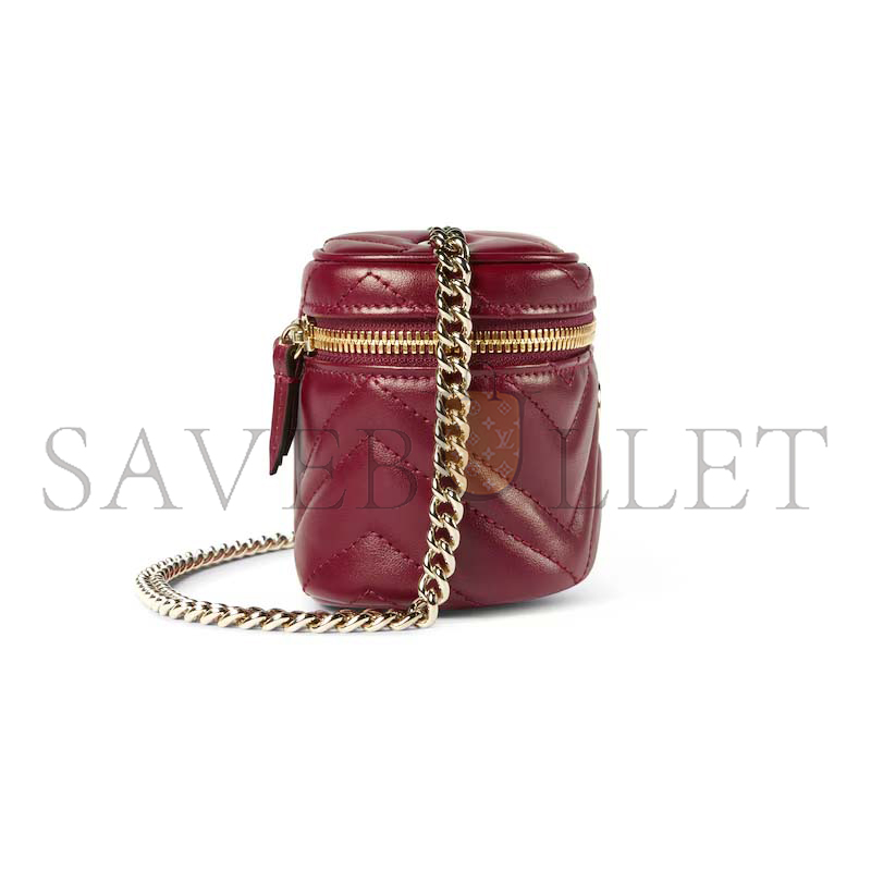 GUCCI GG MARMONT NANO VANITY BAG 837455 (15*8.5*8cm)